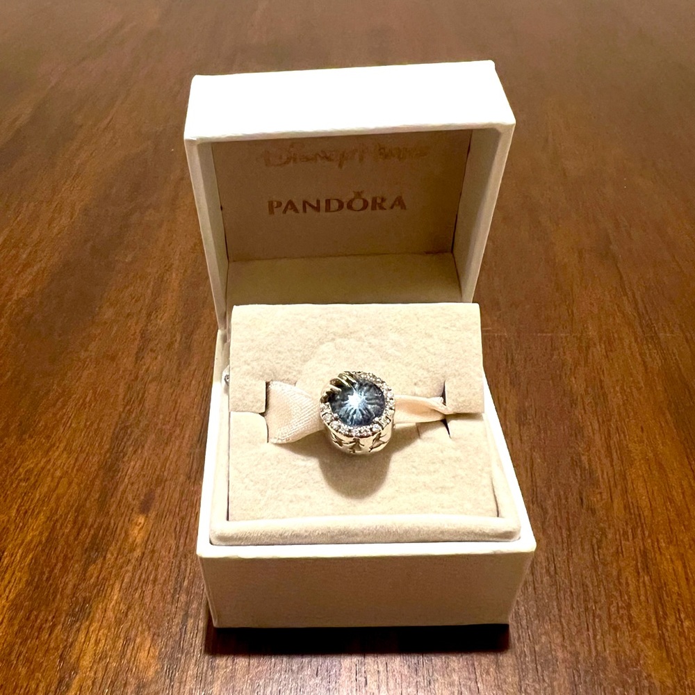 Disney Frozen 2 Pandora Winter Crystal Charm